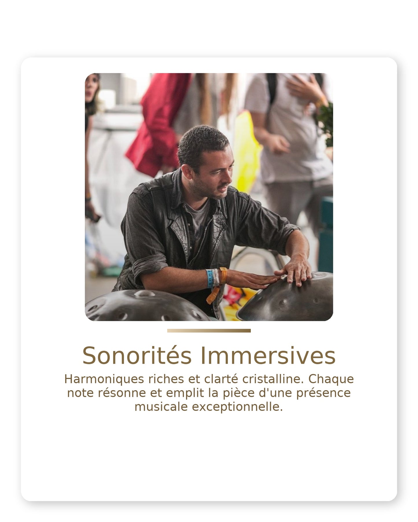 Handpan LYVOR 9/10/12 notes - Ré mineur